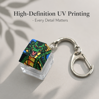 Customized Metal R4 Single Keycap Fidget Toy for Mechanical Keyboard
