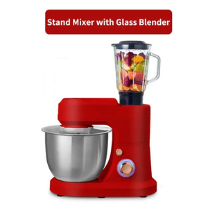 Robot de cuisine électrique sur socle multifonction 5L 1500W 6 vitesses, mélangeur alimentaire électrique sur socle, bol de mélange pour viande - Product Image 2