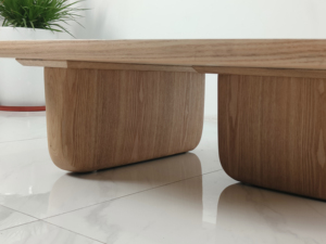 Hiện đại rắn gỗ cà phê Trung tâm Cocktail cuối bảng tối giản vuông hình bầu dục Thiết kế phòng khách phong cách Ý sang trọng bên bảng - Product Image 4