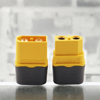 Câble adaptateur XT60 mâle-femelle, contacts en cuivre plaqués or, indice de protection IP40, 30A 500V, boîtier PA, connecteurs d'alimentation d'extension