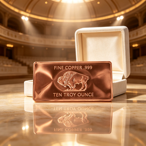 ทองแดงแท่งบริสุทธิ์ 999 น้ำหนัก 10 ออนซ์ ทองแดงแท่งจากสหรัฐอเมริกา - Product Image 5