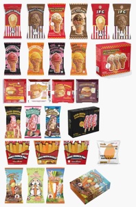 Helado de Mantequilla Salada NiCEME con Forma de Hamburguesa de Gran Venta, Textura Rica y Popular entre el Público - Product Image 4