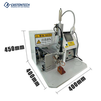 Máquina de soldadura de cables eléctricos, conector USB semiautomático de EW-6020, fabricación de cables USB, estaño PCB/LED/Robot