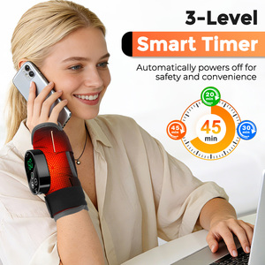 무선 온열 압박 손목 보호대, 손 통증 완화 마사지 벨트 (온열 및 진동 기능 포함) - Product Image 3