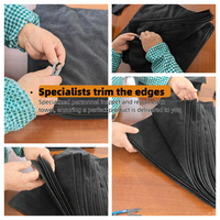 Chiffon de nettoyage automobile en microfibre, autre outil de nettoyage de voiture, serviette de nettoyage en microfibre, serviette de nettoyage