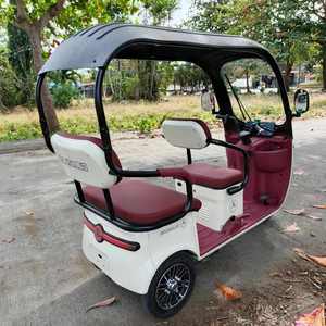 Gran oferta barato 3 tres ruedas E Trike Solar ancianos <span class=keywords><strong>Taxi</strong></span> Solar discapacitados carga bicicleta pasajero triciclo eléctrico Scooter <span class=keywords><strong>para</strong></span> adultos - Product Image 2