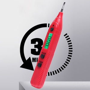 Lápiz Probador de Voltaje Digital de 3V-550V |   Detector de Voltaje CA/CC para Automóviles y Hogares |   Pantalla LCD y Alarma con Sonido - Product Image 4