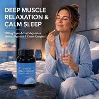 Service OEM de Marque Blanche : Capsules de Magnésium Glycinate à Haute Absorption pour la Santé Musculaire