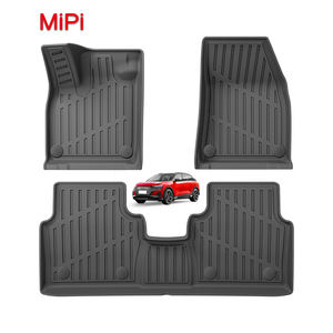 Tapetes para Auto 3D Antideslizantes para Todo Clima, Tapetes de Piso de TPE Impermeables, Tapete para Auto Personalizado de Fácil Limpieza para <span class=keywords><strong>Audi</strong></span> <span class=keywords><strong>Q5</strong></span> E-tron <span class=keywords><strong>2023</strong></span> - Product Image 1