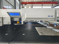 Machine Composée de Presse à Tourelle Servo CNC avec Système de Commande Rexroth Fanuc et Fonction de Découpe Laser de Tôles Métalliques