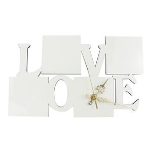 Reloj de Pared de MDF para Sublimación en Blanco, Personalizado con Impresión por Transferencia Térmica, Marco de Fotos de Madera, Panel Decorativo para Fotos de Hogar - Product Image 5