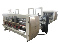 Máquina Encoladora de Cartón Totalmente Automática de Alta Velocidad para la Fabricación de Cajas de Cartón Corrugado