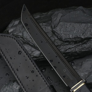 YA.SHA SAMURAI BLACK Cuchillo de Bolsillo Táctico de Combate Personalizable OEM, Hoja Fija de Acero Inoxidable de Alta Calidad, Borde Recto G10 - Product Image 2