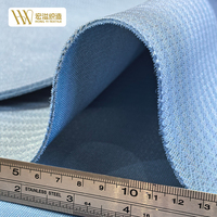 Tissu en maille tricotée chaîne 100 % polyester respirant et léger, couleurs personnalisées, pour empeignes et languettes de chaussures de sport et d'extérieur