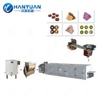 Flocons d'avoine chocolat faisant la machine