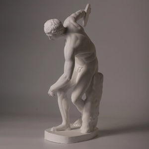 Escultura <span class=keywords><strong>de</strong></span> lanzador <span class=keywords><strong>de</strong></span> disco <span class=keywords><strong>de</strong></span> mármol para el hogar, <span class=keywords><strong>estatua</strong></span> masculina desnuda <span class=keywords><strong>de</strong></span> resina epoxi, hecha a mano, artesanías <span class=keywords><strong>de</strong></span> resina <span class=keywords><strong>de</strong></span> tamaño personalizado - Product Image 5