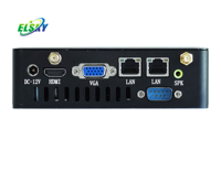 ELAKY NANO10 Nouveau Mini PC Intel Core I7 Max 32 Go DDR4 SSD GDDR4 4K pour 2K VGA Double LAN en option Windows 10/11/Linux
