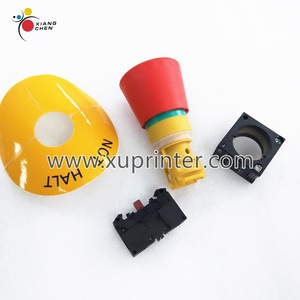 Nouveau bouton d'arrêt d'urgence original WD 3SB3400-0C avec contacts auxiliaires pour pièces d'impression offset Roland - Product Image 5