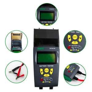DUOYI DY3015C - Probador Digital de Baterías de Coche de 12V/24V, Analizador de Baterías Automotrices con Certificación CE, Herramienta de Diagnóstico para Arranque y Carga de Automóviles - Product Image 4