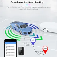 GF09 Mini-traqueur de voiture Microchip GPS Localisateur de suivi en temps réel Magnetic Pet GPS Tracker Real-time Vehicle Locator