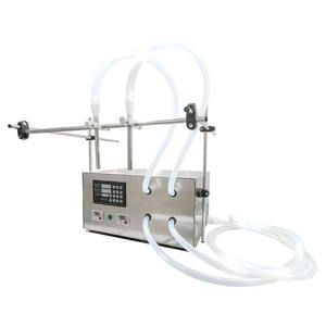 Máquina de llenado digital de doble cabezal para aceite, agua, alcohol, 220V, eléctrica, semiautomática, tipo bomba, para envasado de botellas - Product Image 4