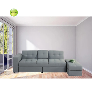 Foshan 3 Seater Sofa Bed with Storage Modern Furniture Living Room Sofa Coffee Table Folding <strong>Futon</strong> - Product Image 1