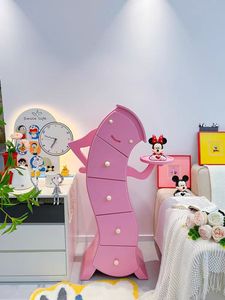 ออกแบบใหม่ลิ้นชักน่ารัก <span class=keywords><strong>Akimbo</strong></span> หุ่นยนต์ไม้โมเดิร์นห้องนอนตู้เสื้อผ้าห้องนั่งเล่นตู้ - Product Image 6