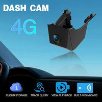 HOLROADX Enregistreur vidéo 4G Plug&Play pour tableau de bord, compatible OEM Lynk&Co 01 2017-2018, caméra avec vision nocturne, enregistrement en boucle, contrôle par application