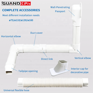 <span class=keywords><strong>Cubierta</strong></span> Decorativa para Tuberías de <span class=keywords><strong>Aire</strong></span> <span class=keywords><strong>Acondicionado</strong></span>, Material PP, Ecológica y Fácil de Instalar, Directo de Fábrica - Product Image 3