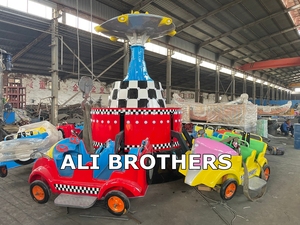 Voitures de danse folles de voiture de saut d'enfants de 16 places d'intérieur de mini modèle de fibre de verre de parc d'attractions - Product Image 5