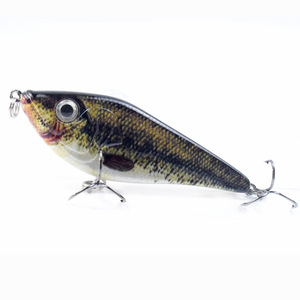 Nouveau produit 7.5cm 13.5g Jerkbait leurre artificiel appât Silicone pour saumon poisson-chat truite bar pêche lac pour aiguillat Jkb075 - Product Image 6