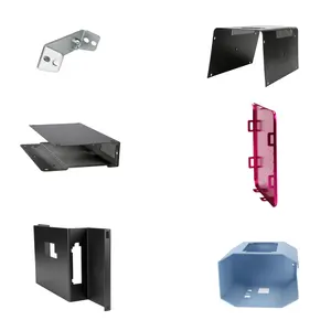 Punching bending bracket galvanized steel sheet metal according to customers requirement