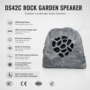 Sistema de Altavoces de Suelo Estéreo DSZ DS42C con Salida de 20-30W para Jardín y <span class=keywords><strong>Restaurante</strong></span> - Product Image 5