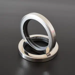 Electronic Component 75% ptfe+25% carbon piston ring 60*85*10 double material ptfe lip seals compressor
