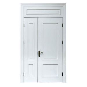 Portes d'entrée en bois élégantes et simples, adaptées aux appartements modernes, portes mère-enfant personnalisées et en gros - Product Image 2