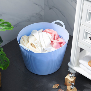 Cesta de Plástico Grande y Creativa para Almacenamiento de Juguetes, Cubo de Baño para Bebé u Otras Necesidades de Almacenamiento Doméstico, Organizador Banheiro - Product Image 2