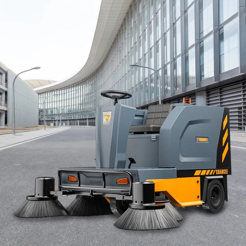 Garbage Cleaning Sand Cleaning Machines Electric Road Sweeper For Workshop And Ground Floor Sweeper
