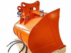 Nouvelle benne hydraulique inclinable pour excavatrice, utilisable dans le bâtiment et l'agriculture - Product Image 4