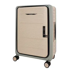 Factory customized multifunctional folding suitcase 24 inch universal wheel password trolley case 20 inch boarding suitcase