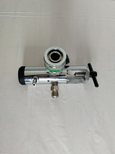 Đồng Thau CGA870 Y Tế Điều Chỉnh Oxy Với Tiêu Chuẩn Anh Kiểm Tra Van Outlet - Product Image 3