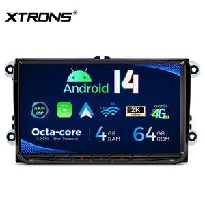 Autoradio XTRONS 9 pouces Android 14 64GB pour VW/Skoda/SEAT Carplay 4G LTE Android Auto Stereo - Product Image 3