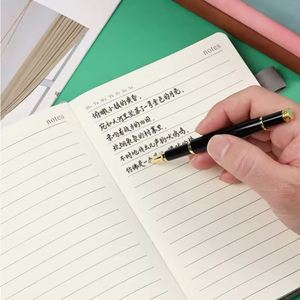 สมุดบันทึกหนัง PU A5 160 หน้า ปกแข็ง ไดอารี่ ปิดด้วยแม่เหล็ก กันน้ำ หน้ากระดาษมีเส้นบรรทัด ปฏิทินขนาดเล็ก ดูรายสัปดาห์ เหมาะสำหรับนักเรียน - Product Image 5