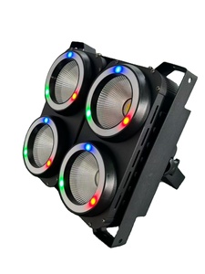 Projecteur LED à deux yeux à indice de rendu des couleurs élevé avec contrôle sonore, effet COB <span class=keywords><strong>Blinder</strong></span> pour scène, DJ, fête, mariage - Product Image 4
