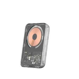 Gebra 2024 Magnetic QC3.0 3-in-1 Wireless <b>Charging</b> <b>Station</b> with 9V/2A Input for Earphones <b>Phones</b> & Smart Watches-Mini Design - Product Image 1