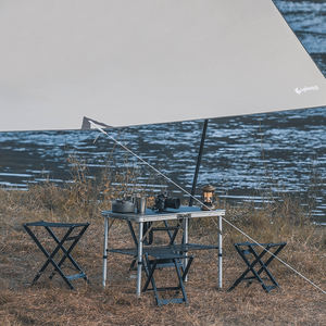 Mesa de Camping Plegable de Aluminio de Alta Calidad, Mesa de Picnic para Exteriores con Bolsa de Transporte - Product Image 6