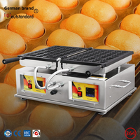 Extrudeuse de Snacks 220V |   Machine à gaufres coréennes à double pièce, ligne de production alimentaire