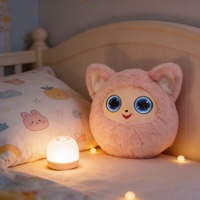 Nouveauté CuriPal, jouet en peluche coloré avec des yeux dynamiques HD LCD, aide au sommeil pour les enfants, éducation précoce, jeu sensoriel, contrôle par application Tuya