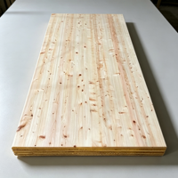 Planche en bois massif de cyprès Hinoki à arôme naturel, avec bords collés, pour sauna, salle de bain, décoration de villa