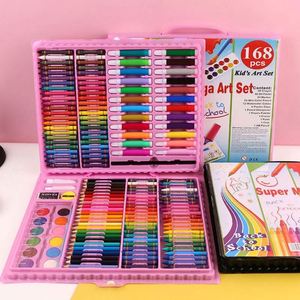 Juego de Marcadores de Acuarela Usa Mairun 168, Pintura para Niños, No Tóxica, Lavable, Colores para Estudiantes de Primaria, Arte Transfronterizo - Product Image 5