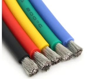 High Temperature Soft Flexible Stranded Copper <strong>Wire</strong> 20AWG Electrical Silicone <strong>Wire</strong> for Auto Building Heating Applications - Product Image 4